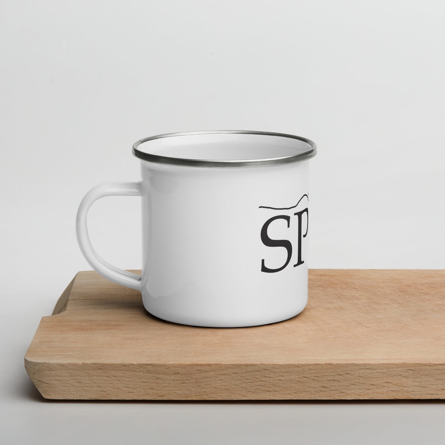 SPQR Enamel Mug